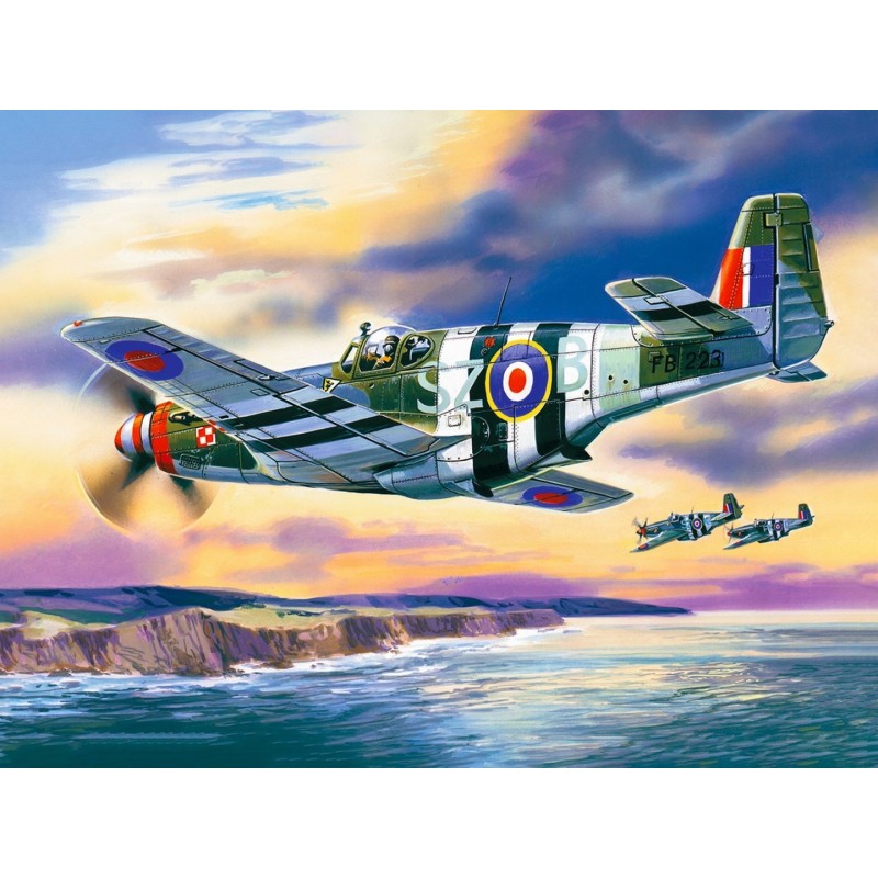 ICM48123 - Mustang Mk.III, WWII RAF Fighter Plane