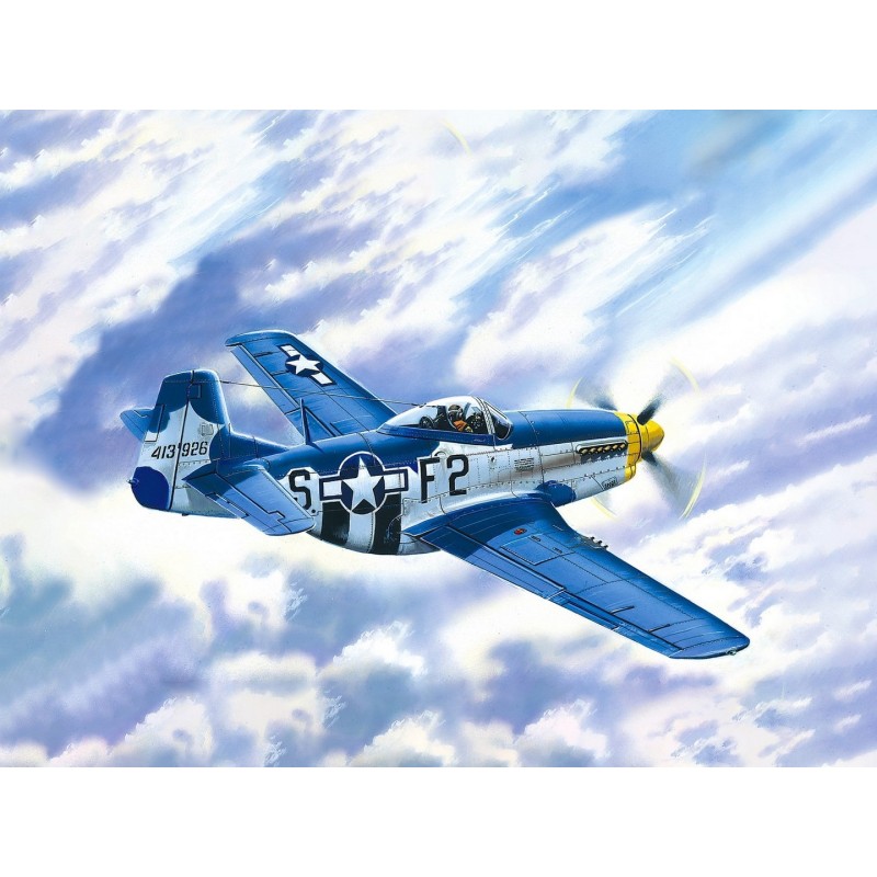 ICM48151 - Mustang P-51D-15, WWII American Fighter Plane