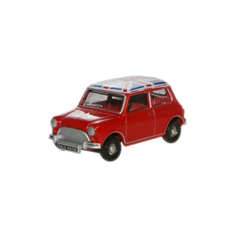 76MN001 - Tartan Red/Union Jack Austin Mini