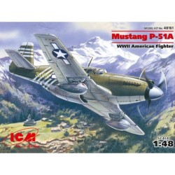 ICM48161 - Mustang P-51A, WWII American Fighter Plane