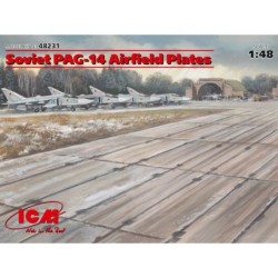 ICM48231 - Soviet PAG-14 Airfield Plates with 32 pieces (543×324 mm)