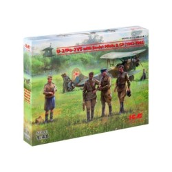 ICM48254 - U-2/Po-2VS with Soviet Pilots & GP (1943-1945) 7 Figures