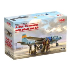 ICM48288 - A-26C-15 Invader with Pilots & Ground Personnel 5 Figures
