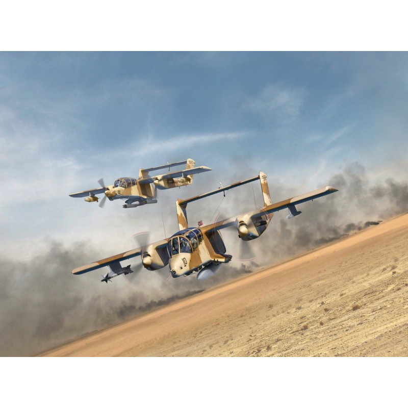 ICM48302 - Desert Storm U.S. Aircraft OV-10A & OV-10D+, 1991 (Set of 2)