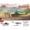 ICM48303 - Cobra AH-1G & Bronco OV-10A Helicopters with U.S. Pilots & Ground Personnel (9 Figures)