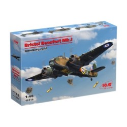 ICM48314 - Bristol Beaufort Mk.I Bombing Raid Plane