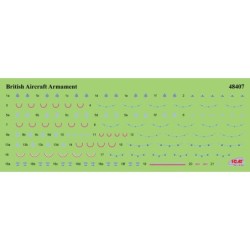 ICM48407 - WWII British Aircraft Armament (Bombs & Torpedoes)