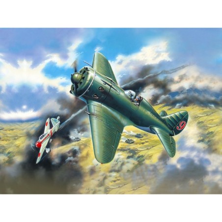 ICM72072 - I-16 Type 18, WWII Soviet Fighter Plane