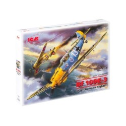 ICM72131 - Messerschmitt Bf 109E-3, WWII German Fighter Plane