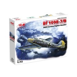 ICM72135 - Messerschmitt Bf 109E-7/B, WWII German Fighter-Bomber