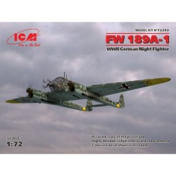 ICM72293 - FW 189A-1, WWII German Night Fighter Plane