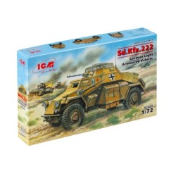 ICM72411 - Sd.Kfz.222, German Light Armoured Vehicle