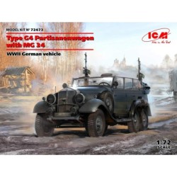 ICM72473 - Type G4 Partisanenwagen with MG 34, WWII German Vehicle
