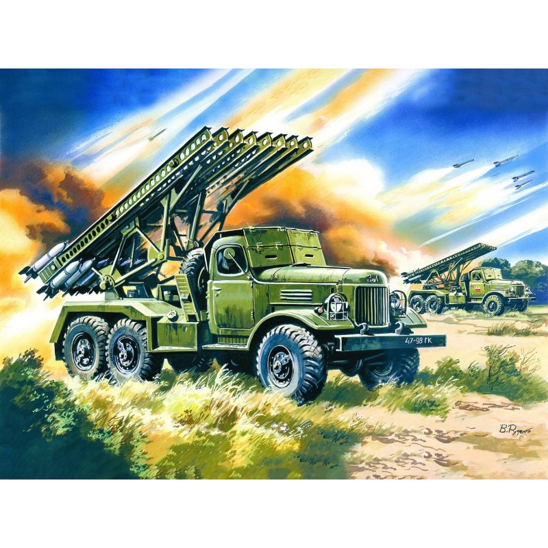 ICM72571 - BM-13-16 “Katiusha”, MLRS on ZiL-157 Base