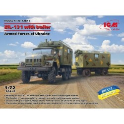 ICM72817 - ZiL-131, Truck with Trailer, Armed Forces of Ukraine