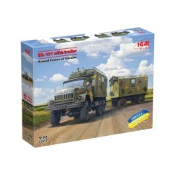 ICM72817 - ZiL-131, Truck with Trailer, Armed Forces of Ukraine
