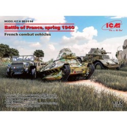 ICMDS3514 - Battle of France, Spring 1940 with French Combat Vehicles (Set of 3)