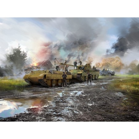 ICMDS3516 - Hold The Rope, Willi! Towing Diorama Set with 3 Vehicles & Figures