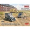 ICMDS3523 - Sankas WWII Wehrmacht Ambulance Trucks (Set of 3)