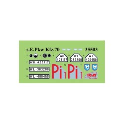 ICMDS3529 - Vehicles of the DAK, German WWII Afrika Korps (Set of 3)