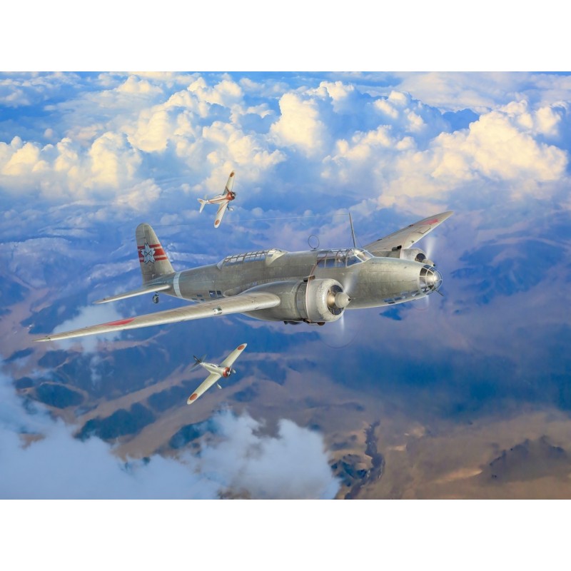 ICMDS7204 - In The Skies of China, Ki-21-Ia, Two Кі-27а (Set of 3 Planes)