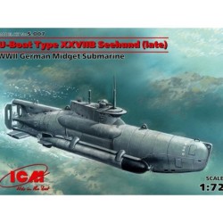 ICMS007 - U-Boat Type XXVIIB Seehund (Late), WWII German Midget Submarine