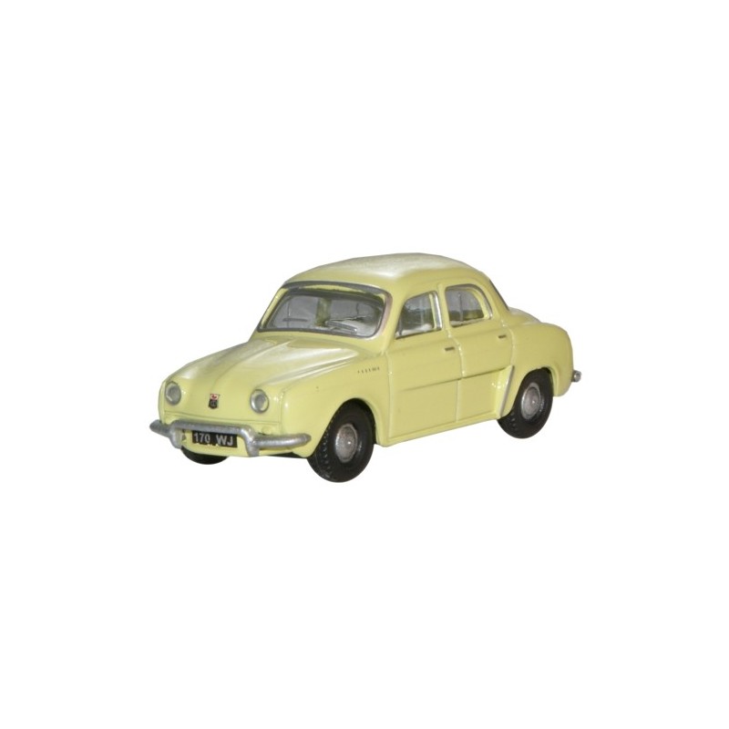 76RD002 - Renault Dauphine Yellow