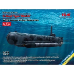 ICMS019 - U-Boat Type 'Molch', WWII German Midget Submarine