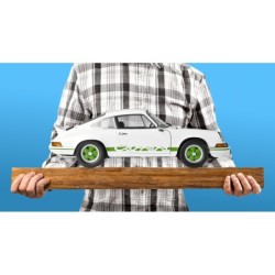 IXC911FKW - White Porsche 911 Carrera RS 2.7 1/8 Scale Metal & Plastic Kit