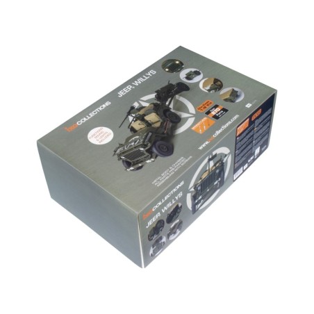 IXCJPWFK - Willys Jeep & Accessories 1/8 Scale Metal & Plastic Kit