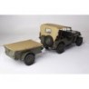 IXCJPWFK - Willys Jeep & Accessories 1/8 Scale Metal & Plastic Kit