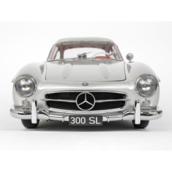 IXCMBCFK - Mercedes 300 SL Silver 1/8 Scale Metal & Plastic Kit