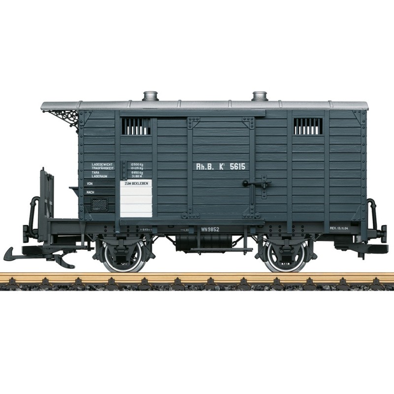 L45302 - RhB Covered Freight Wagon Ep VI
