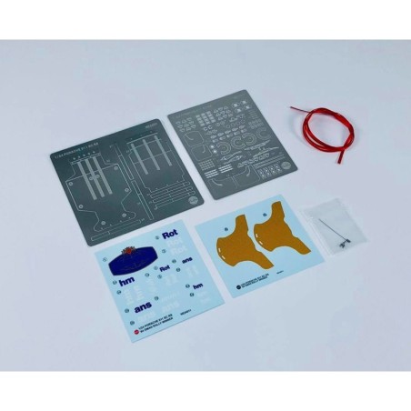 NU24011E - Etching Detail Parts: Porsche 911 1984 Oman Rall