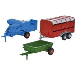 76SET36 - 3 Piece Farm Trailers