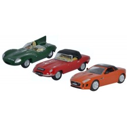 76SET48 - 3 Piece Jaguar Set D E F Type