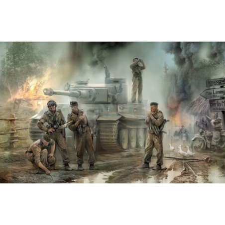 Z3614 - German Tank Crew WWII 1943-1945