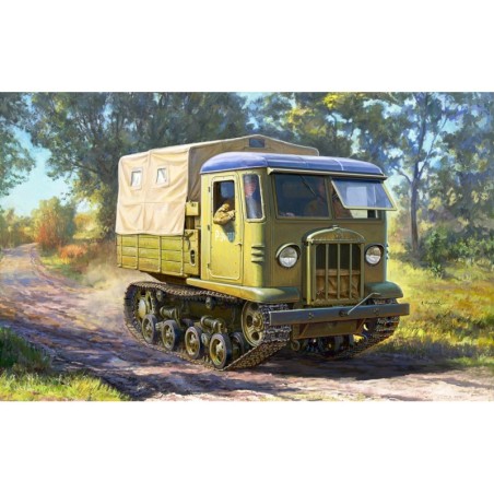 Z3663 - Stz-5 Soviet Artillery Tractor