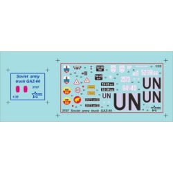 Z3707 - GAZ-66 Military Truck