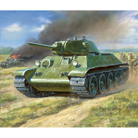 Z6101 - 1/100 Soviet Tank T-34/76