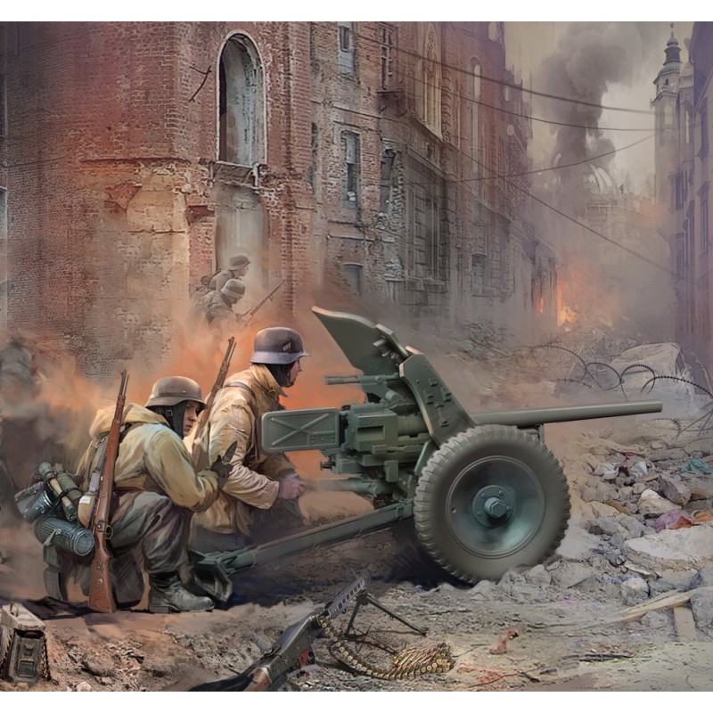 Z6114 - 1/72 German Gun Pak-36 With Crew