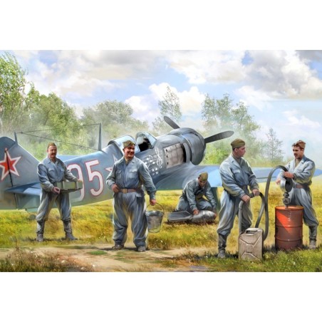 Z6187 - 1/72 Soviet Airforce Ground Crew