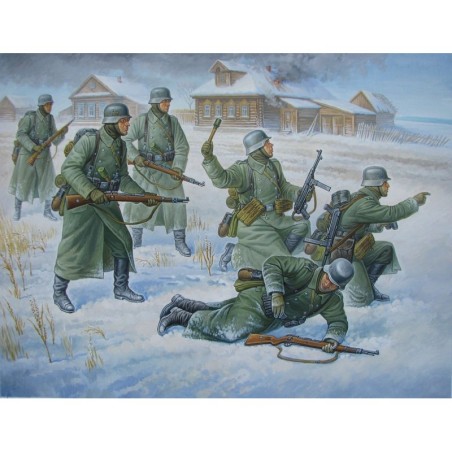Z6198 - 1/72 German Infantry(Winter Uniform