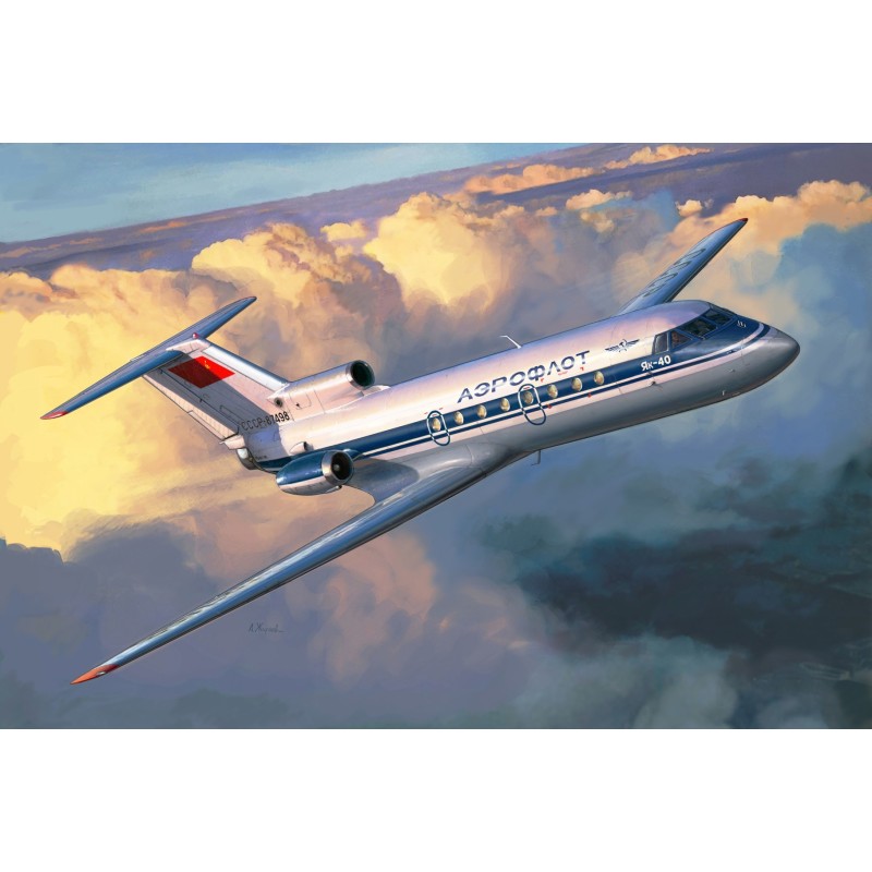Z7030 - Yak-40 Turbojet Passenger Aircraft