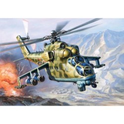 Z7403 - 1/144 Mil MI-24V Hind Soviet Attack Helicopter