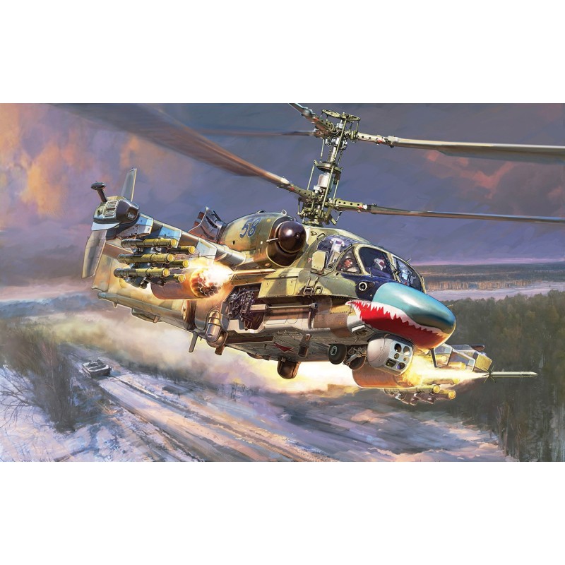 Z7429 - Ka-52 Russian Attack Helicopter