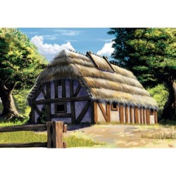 Z8532 - European thatched...