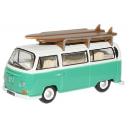 76VW007 - Birch Green/White VW Bus