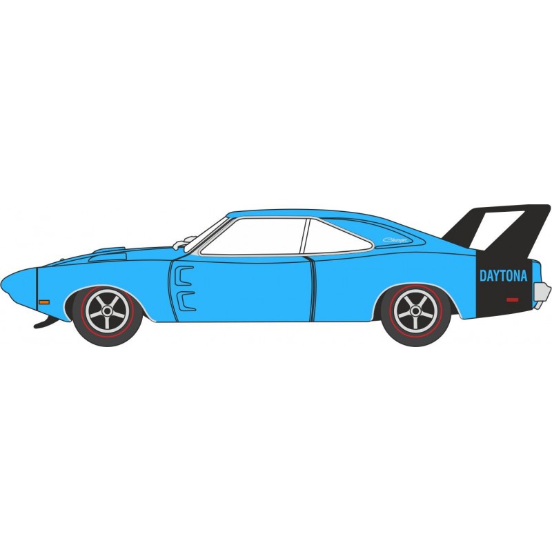 87DD69004 - Dodge Charger Daytona 1969 Bright Blue