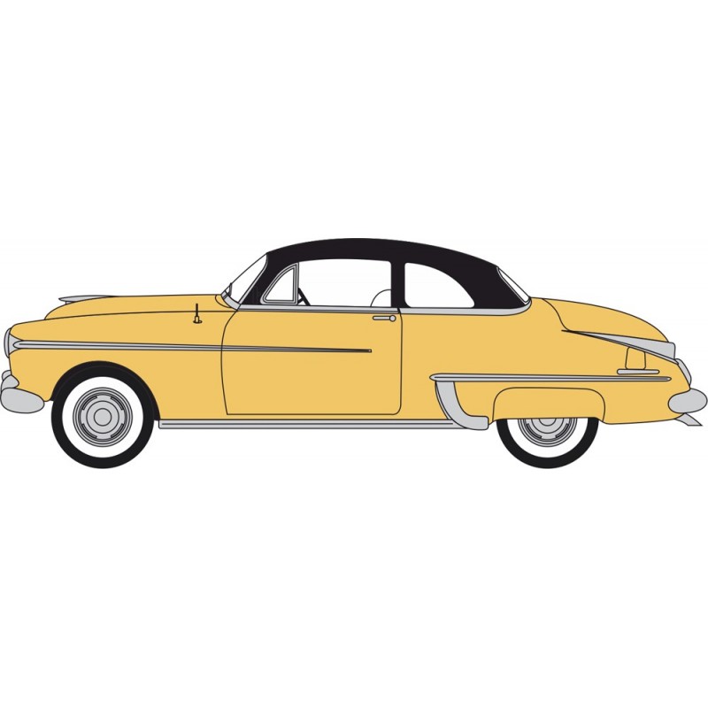 87OR50003 - Oldsmobile Rocket 88 Coupe 1950 Yellow/Black